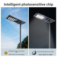 Lampe solaire extérieure pour route, étanche IP65, en aluminium, certifiée CQC, contrôle inductif, 220V, vente en gros d'usine