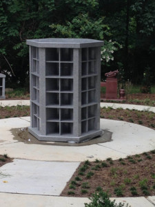 Lápida de Granito para Cremación de Diseño Americano Moderno, Columbario Pequeño con 2 o 4 Nichos, Venta al Por Mayor - Product Image 2