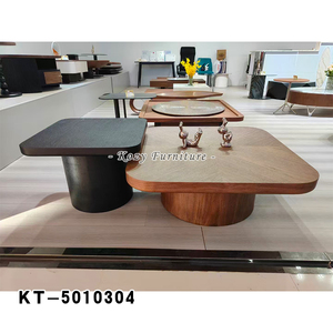 Thời trang hiện đại sáng tạo MDF Top bàn trà kết hợp thiết kế đơn giản Bàn cà phê đơn giản - Product Image 4