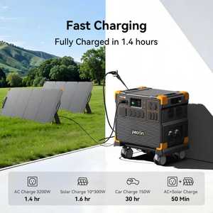 Pecron E3800LFP ชุดคู่240V 7,680Wh / 8,400W เอาต์พุตแบบแยกเฟสเลือกบันเดิลแบบกำหนดเองของคุณ E3800LFP การรับประกัน5ปี - Product Image 2