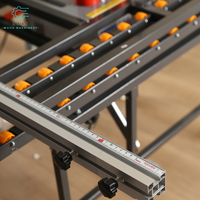 WanJia WJ480 Scie à table coulissante Scie à panneaux verticale Machine à couper le bois Scie circulaire avec composants de moteur de style horizontal