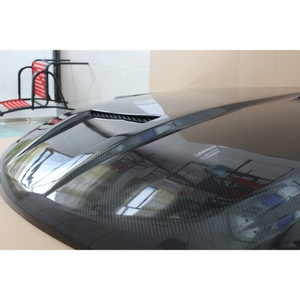 Modificación de coche 2008-2015, mejora del parachoques delantero, capó de fibra de carbono, protección del capó del motor para Toyota Reiz - Product Image 3