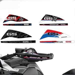 Autocollant 3D écologique brillant pour moto, <span class=keywords><strong>triple</strong></span> autocollant noir, autocollant GS R1250GS ADV <span class=keywords><strong>R1200GS</strong></span> <span class=keywords><strong>Adventure</strong></span> - Product Image 1