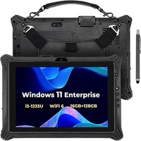 Tablette robuste haut de gamme Mobixtech RT10Pro 10,1 pouces avec Windows 11 Enterprise, processeur I5-1235U, WiFi 6, 16 Go de RAM + 128 Go de SSD, pour travaux de construction industrielle