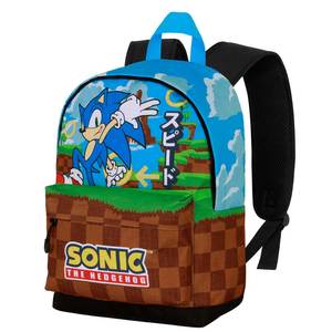 Karactermania For Sonic The Hedgehog Greenhill-Small FAN HS <b>Backpack</b>, Multicolour - Product Image 1