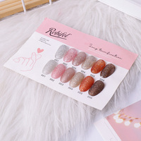 Hojo — Gel UV professionnel pour ongles, 9 couleurs, vernis Gel solide, petites collection d'ongles