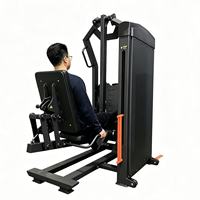 Machine d'exercice des jambes en acier robuste, presse à jambes debout, équipement de musculation des hanches, multifonction réglable
