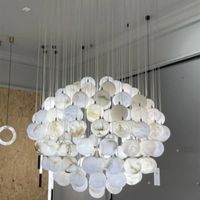 Lustre globe en marbre albâtre boule blanche italienne contemporaine Art décoration plafonnier suspension aphérique