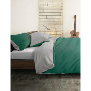 Parure de couette SUGAR, couleur unie vert émeraude, 1 pièce - Product Image 1