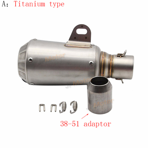 Nuevos Tubos de Escape y Silenciador para Motocicleta de Acero Inoxidable JPMotor Two Brothers para CBR600RR 790 Menos de 1000cc, Modificación/Actualización - Product Image 6