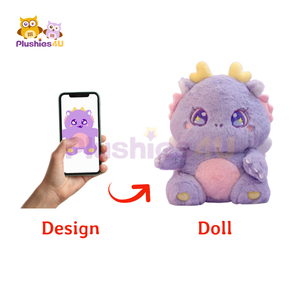 OEM ODM Custom Made kabarık peluş Anime yastık yumuşak hayvan maskot Plushie dolması hayvan peluş oyuncak