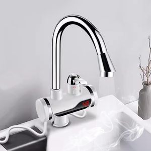 Chauffe-eau électrique instantané 3S 2024, 3000W, moderne, avec affichage numérique LED, chauffage rapide, en acier inoxydable et céramique - Product Image 2