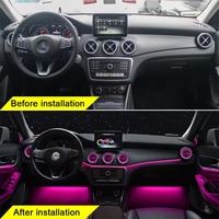 Éclairage Ambiant Intérieur 12 Couleurs et Buses de Ventilation pour Mercedes CLA W117 W156 W176