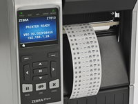 Printer Industri Zebra ZT610 203dpi Berkinerja Tinggi Printer Barcode Nirkabel Menggantikan 110xi4 Gaya Warna Bekas
