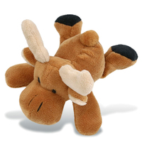 Aimant de réfrigérateur personnalisé en peluche de 4 pouces en forme de fauve brun - Décoration mignonne d'animaux sauvages pour réfrigérateur, casier, décoration intérieure