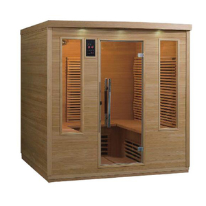 Calefacción Eléctrica Vapor Spa Sauna Cápsula Interior Madera Sauna 2 Personas Habitación Híbrida - Product Image 4