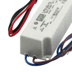 Mean Well Outdoor LED Strip Lights 3A 12V LED Driver 36W LPV-35-12