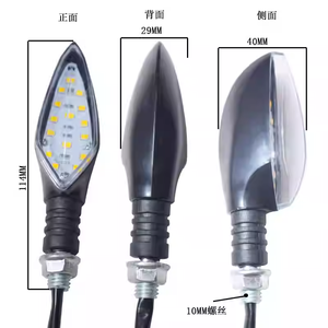 Snor <span class=keywords><strong>รถ</strong></span>ไฟฟ้า12V สำหรับ<span class=keywords><strong>รถ</strong></span>จักรยานยนต์, อุปกรณ์เสริมสำหรับดัดแปลงไฟ LED ติดพวงมาลัยน้ำไหลรูปหัวใจ - Product Image 4