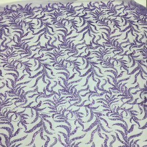 Schwer Perlenverzierte Luxuriöse 3D-Spitzenstoffe mit Pailletten Tüllspitze Handgefertigte Schwer Verzierte Spitze - Product Image 1