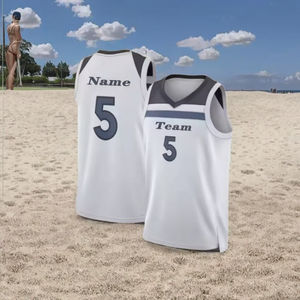 Conjuntos de Camisetas de Baloncesto Unisex Personalizadas, 100% Poliéster, Transpirables, de Secado Rápido, Diseño en Color Rosa, Gran Venta - Product Image 3