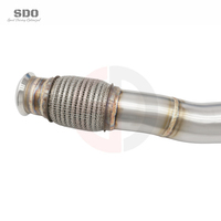 Système d'échappement Catback SDO T304 pour Mercedes-Benz C300 W205 2.0T 2015-2021, silencieux doubles, échappements performants avec soupape