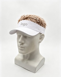 Neuartige Perücken-Schirmmütze, Lustige Frisur-Baseballkappe, Unisex Verstellbare Sonnenschirmmütze, Hutlieferant - Product Image 5