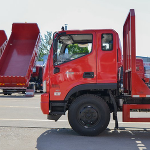 Camion plat de Resucetow de route de camion de naufrageur de la vente directe 4*2 160hp d'usine de bas prix à vendre - Product Image 2