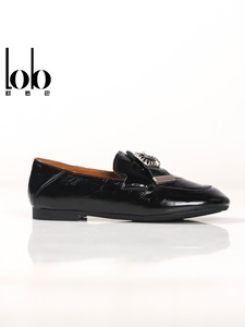 <span class=keywords><strong>Mocassins</strong></span> en cuir véritable pour femme, bout rond, confortables et antidérapants, idéaux pour l'été, modèle à enfiler – Collection Printemps 2026 - Product Image 3