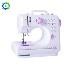 <span class=keywords><strong>Machine</strong></span> à <span class=keywords><strong>coudre</strong></span> domestique multifonctionnelle 505A à point noué, à commande au pied, entièrement automatique, pour tissus épais - Product Image 1