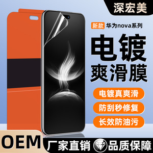 Para Huawei Nova15 Ultra 14pro Hd Af, película de cristal galvanizado Y72, película frontal suave autoregenerable, hidrogel de 0,18mm - Product Image 2