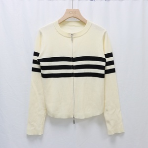 <span class=keywords><strong>Cardigan</strong></span> all'Uncinetto per Donna di Alta Qualità, Bestseller, con Zip Integrale, Cappotto Lavorato a Maglia per Stile Casual Invernale, Nuova Collezione - Product Image 4