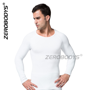 W067 <strong>Thermal</strong> Underwear Seamless HEATMAX Compression <strong>Men's</strong> Long Thermo <strong>Top</strong> Undershirt Heat Underwear for <strong>Man</strong> - Product Image 5
