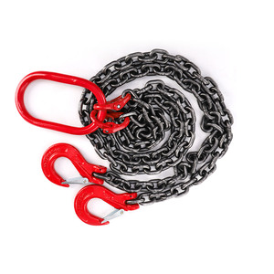 Сварная цепь BAOT <span class=keywords><strong>G80</strong></span>, Крепежное звено с цинковой/простой отделкой, многоножная цепная строп, 3 т Емкость - Product Image 2