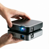 FLYIN S100 Pocket DLP 4K 3D Ready HIFI Stereo 6400mAh Batterie 100 Lumens 2-3 Heures Android WiFi6 Mini Projecteur Portable