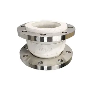 DN65 DN80 DN100 DN125 DN150 DIN PN10 SS316 flange connection expansion joint food grade rubber expansion joint