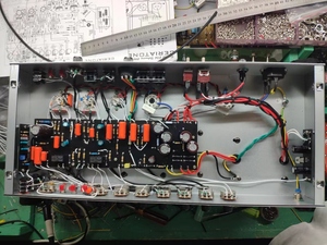 Tête de réverbération spécialiste de l'overdrive personnalisée ODR 20W en DumbleTone blanc crème avec tubes JJ, usine Grand Amp - Product Image 3