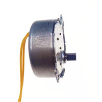 220-240v 50/60hz ac moteur synchrone à aimant permanent 4w 0.8 à 50 tr/min CW/CCW 49TYJ pour moteur de ventilateur
