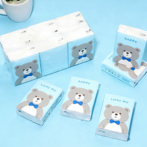 Pocket Tissues <strong>Chemist</strong> Warehouse New Products Customized Printing Disposable Tissue Paper, 15gx3ply, 205*205mm - Product Image 1