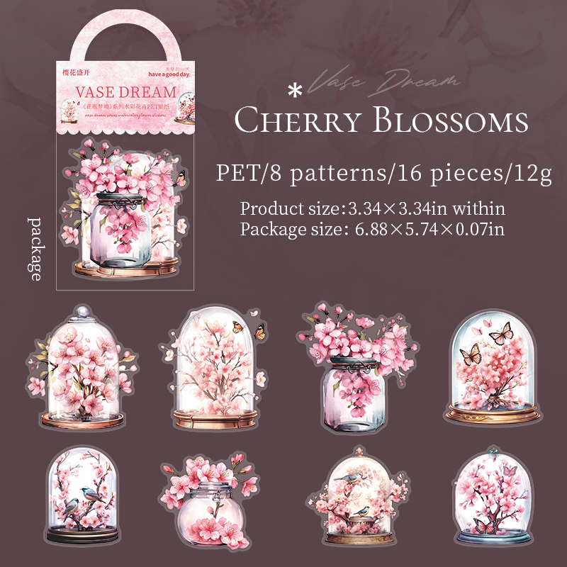 D Cherry Blossoms in Full Bloom