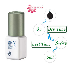 Hàn Quốc Chuyên Nghiệp Hàn Quốc Gốc Lông Mi Mở Rộng Keo Bầu Trời D + Dính Lash Dính Tùy Chỉnh Bán Buôn - Product Image 2