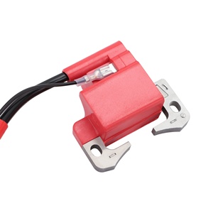 Bougie d'allumage GOOFIT avec bobine d'allumage rouge de remplacement pour moto de poche 2 temps 47cc 49cc, <span class=keywords><strong>mini</strong></span> moto, quad, baby <span class=keywords><strong>crosser</strong></span> - Product Image 2