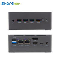 Mini-PC personnalisé N95 N100 HD DP USB Type-C Sharerdp Ultra-basse consommation Petit Nuc pour jeux Bureau/Éducation Affichage numérique Nouveau
