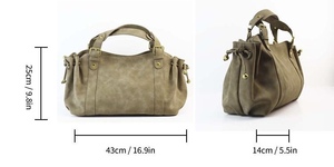 <span class=keywords><strong>Sac</strong></span> fourre-tout vintage en <span class=keywords><strong>cuir</strong></span> PU <span class=keywords><strong>souple</strong></span> pour <span class=keywords><strong>femme</strong></span>, grande capacité, multi-poches, <span class=keywords><strong>sac</strong></span> à bandoulière messager, <span class=keywords><strong>sac</strong></span> à main tendance pour le quotidien - Product Image 2