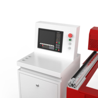 Petite machine de découpe laser à fibre CNC de table pour tôles d'acier inoxydable, automatique, haute vitesse, refroidissement par eau, AI LAS, neuve, garantie 2 ans
