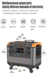 Estación de Energía Portátil de 3000W, 2688Wh, Generador Solar LiFePO4 con UPS para Camping y Emergencias - Product Image 5