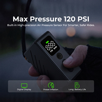 OEM/ODM Custom Portable Mini Electric Air Pump 120 PSI Cordless Pocket Tire Inflator Manufacturer for Bicycle Sports