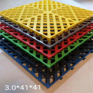 Facile à installer PP Snap Flooring pour garage d'atelier Carreaux de garage à emboîtement Produits chimiques résistants Traitement de coupe personnalisé - Product Image 3