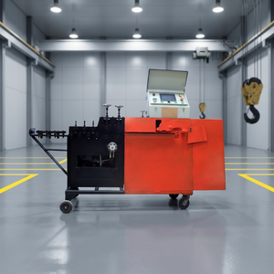 Máquina Automática para Doblar Varillas de Acero, Dobladora de Hierro para Obras de Construcción, Equipo de Conformado por Rodillos - Product Image 1