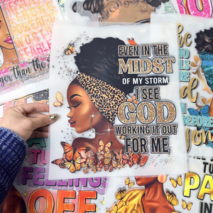 Trasferimenti DTF Personalizzati Afro Queen Pronti <span class=keywords><strong>per</strong></span> la Stampa, Adesivi Termici <span class=keywords><strong>per</strong></span> Stampa su <span class=keywords><strong>Magliette</strong></span>, Trasferimenti Professionali - Product Image 6