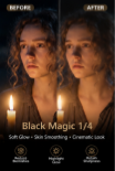 Filtre d'objectif d'appareil photo MRC Black Magic 1/4 Diffusion, effet cinématique professionnel pour portrait, lissage de la peau et éclat doux